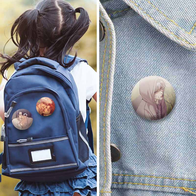 Korean Manhwa Soft Button Pins - Modern Korean Lifestyle recension och pris
