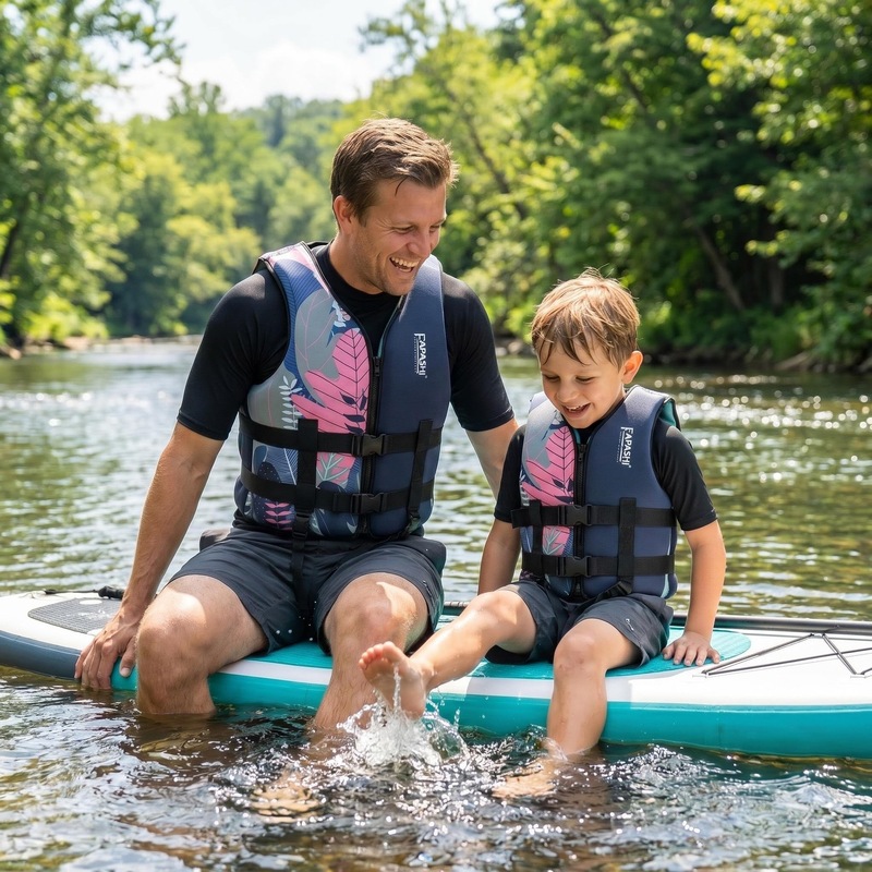 Adult Neoprene Life Jacket Kor - Korean Men Lifestyle recension och pris