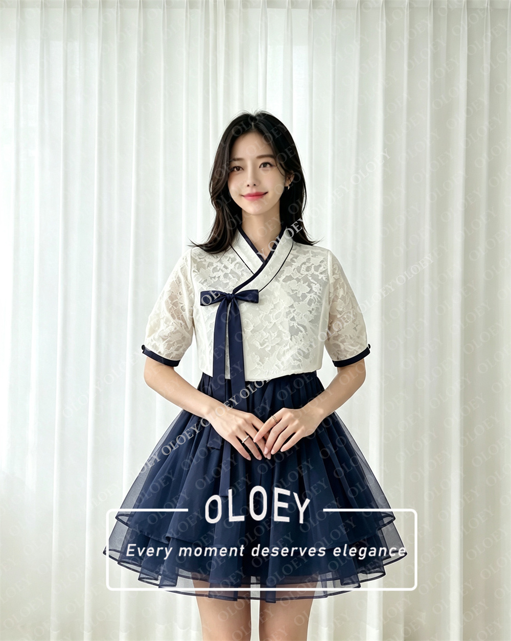 OLOEY Modern Black Short Conce - Modern Korean Lifestyle recension och pris