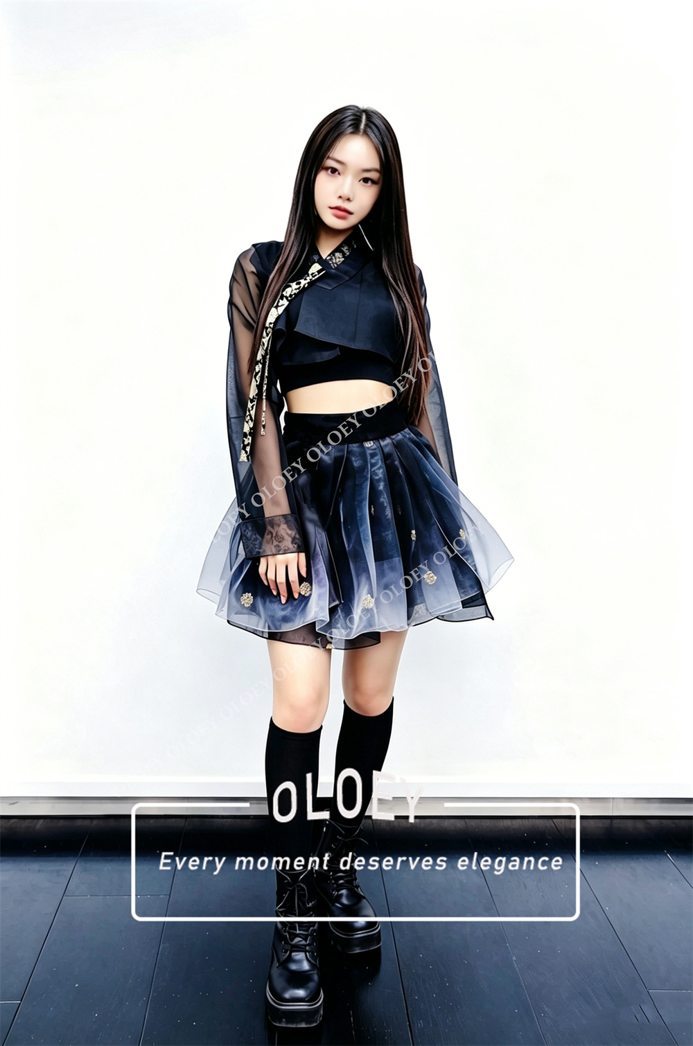 OLOEY Vintage Contrast Color S - Modern Korean Lifestyle recension och pris